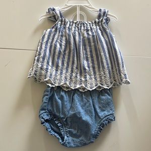 Baby gap two piece outfit
